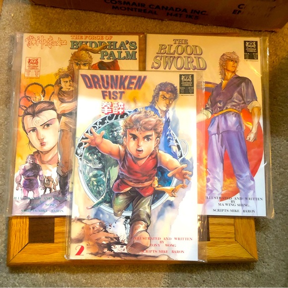 Great Bundle of 3 qty - Illustrated Comic Books.  Very Unique Group - Picture 1 of 10